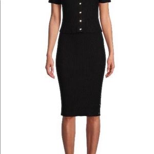 NWT Women’s Knit 2 piece Set Top & Bottom - Black color